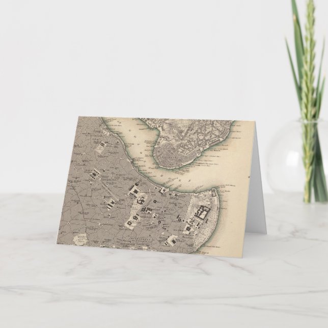 Cartes Pour Fêtes Annuelles Constantinople Stambool (Devant)