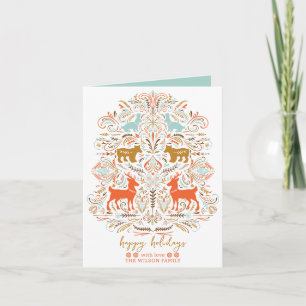Cartes Pour Fêtes Annuelles conte de Noël folklorique scandinave nordique