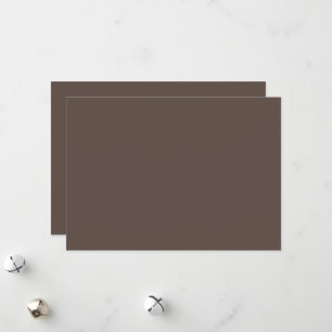 Cartes Pour Fêtes Annuelles Contre un mur Brown élégant