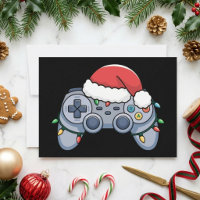 Contrôleur de jeu de Noël Chapeau de Père Noël Lum