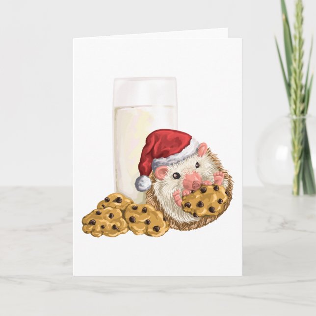 Cartes Pour Fêtes Annuelles Cookie de Noël (Devant)