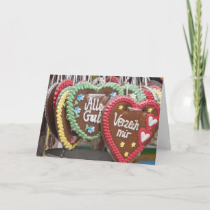 Cartes Pour Fêtes Annuelles Cookies de pain d'épices décoratifs