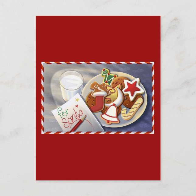 Cartes Pour Fêtes Annuelles cookies xmas (Devant)