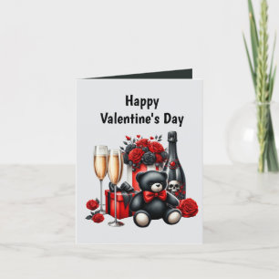 Cartes Pour Fêtes Annuelles Cool Gothique ajouter le message Valentine