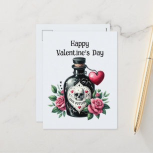 Cartes Pour Fêtes Annuelles Cool Gothique Valentine potion d'amour