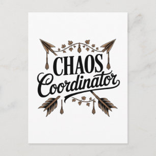 Cartes Pour Fêtes Annuelles Coordonnateur de chaos