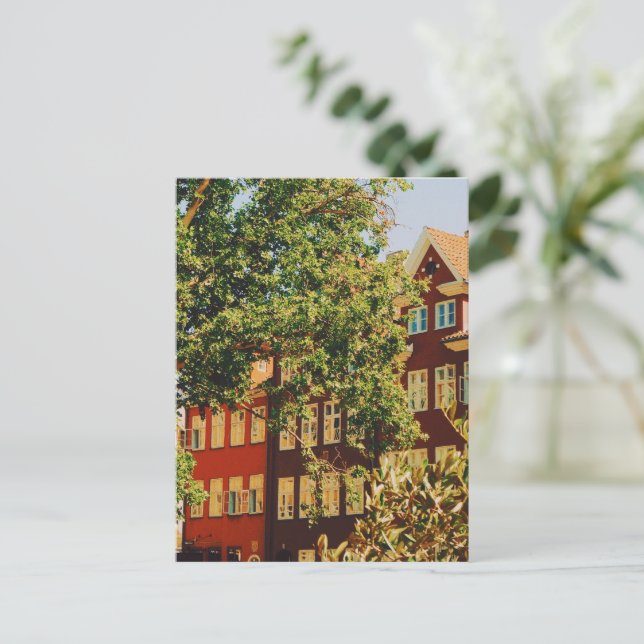 Cartes Pour Fêtes Annuelles Copenhague dynamique (Debout devant)