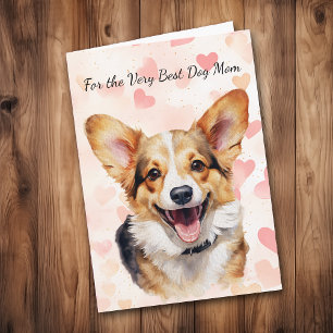 Cartes Pour Fêtes Annuelles Corgi Chien Tu Fais Mon Tac Wag Maman
