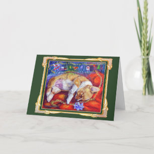 Cartes Pour Fêtes Annuelles Corgi gallois de Pembroke