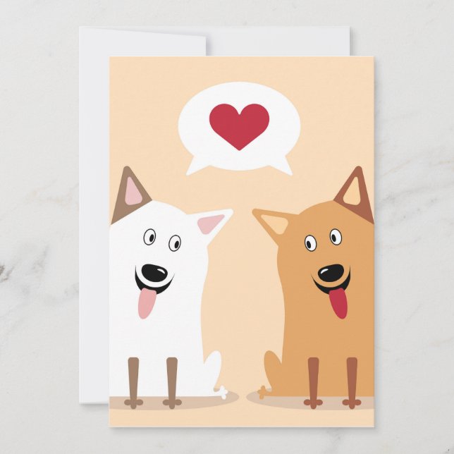 Cartes Pour Fêtes Annuelles Corgi Love (Devant)