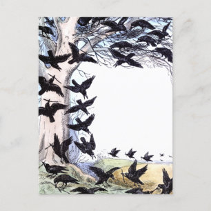 Cartes Pour Fêtes Annuelles Corneilles