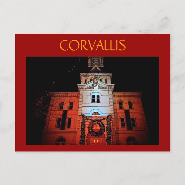 Cartes Pour Fêtes Annuelles Corvallis Postcard (Devant)