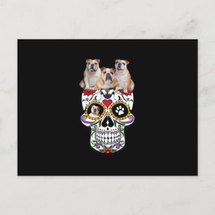 Cartes Pour Fêtes Annuelles Costumes de crâne d'Halloween Cadeau Amateurs de B