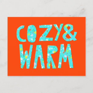 Cartes Pour Fêtes Annuelles Cosy et Chaud