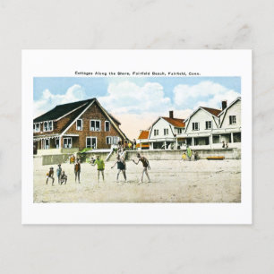 Cartes Pour Fêtes Annuelles Cottages le long de la Rive, Fairfield, Connecticu