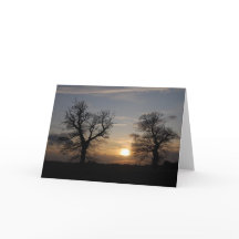 Coucher du soleil du Lincolnshire