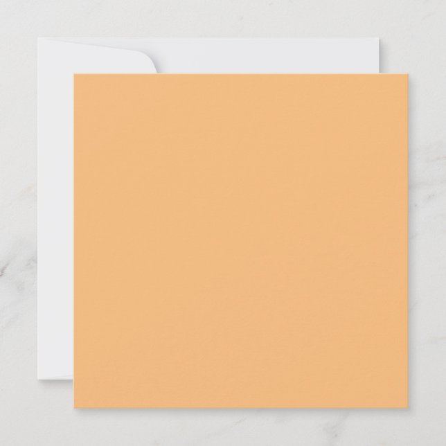 Cartes Pour Fêtes Annuelles Couleur Hex #FABA77, Brandy (Devant)