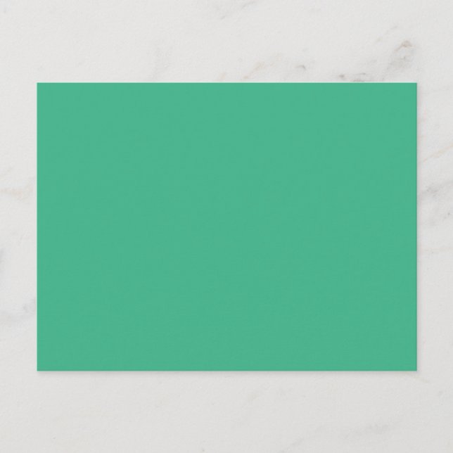 Cartes Pour Fêtes Annuelles Couleur solide Keppel (Devant)