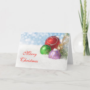 Cartes Pour Fêtes Annuelles Couleurs de Noël