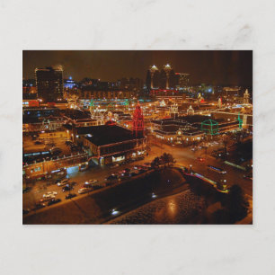 Cartes Pour Fêtes Annuelles Country Club Plaza, Kansas City, Lumières de vacan