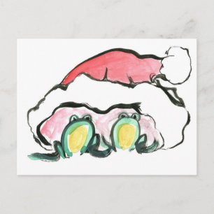 Cartes Pour Fêtes Annuelles Coupe Frong de Noël - Sumi-e