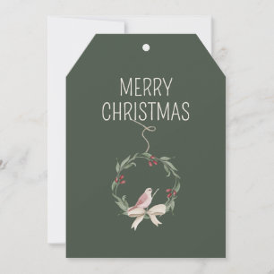 Cartes Pour Fêtes Annuelles Courbe de Noël Fête Personnalisée