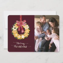 Couronne de biscuits de Noël avec Arrière - plan d