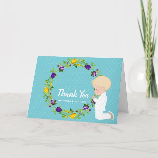 Cartes Pour Fêtes Annuelles Couronne de la Sainte Communion * choisir la coule (Devant)