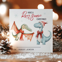 Cours de dinosaures pour enfants Roarsome Noël