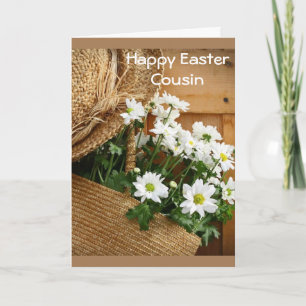 CARTES POUR FÊTES ANNUELLES **COUSIN** LOVE TO YOU AT EASTER HOLIDAY CARD