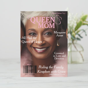 Cartes Pour Fêtes Annuelles Couverture du magazine Queen Mom