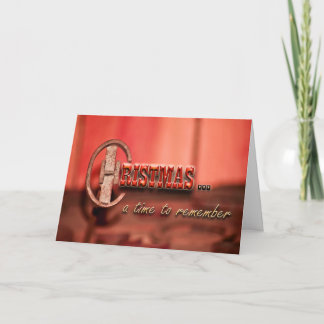 Cartes Pour Fêtes Annuelles Cowboy Christmas Card