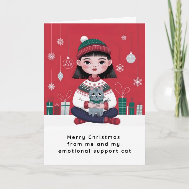 Cartes Pour Fêtes Annuelles Cozy Perfect Christmas Card (Devant)