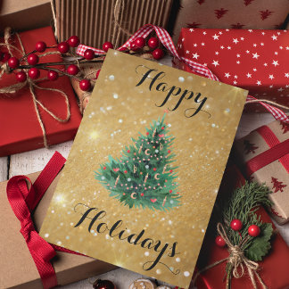 Cartes Pour Fêtes Annuelles CozyBun Étincelle