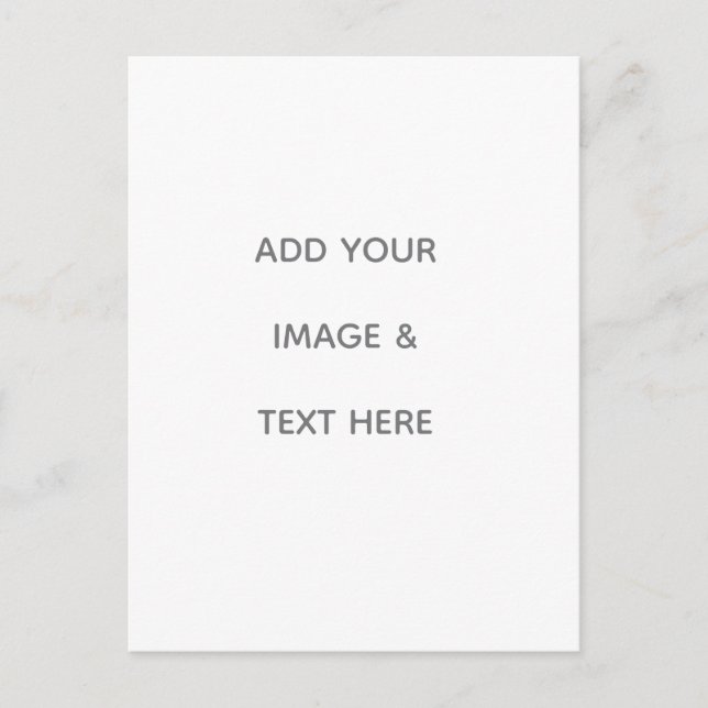 Cartes Pour Fêtes Annuelles Create Your Own white  (Devant)