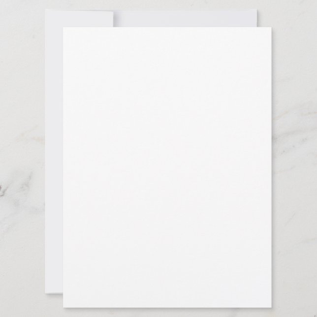 Cartes Pour Fêtes Annuelles Create Your Own white simple (Devant)