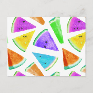 Cartes Pour Fêtes Annuelles Création du Motif de pastèque 6