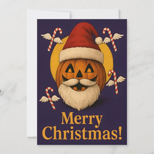 Cartes Pour Fêtes Annuelles Creepmas Cheer (Devant)