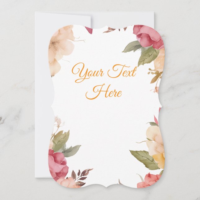 Cartes Pour Fêtes Annuelles Créer votre propre personnalisation (Devant)