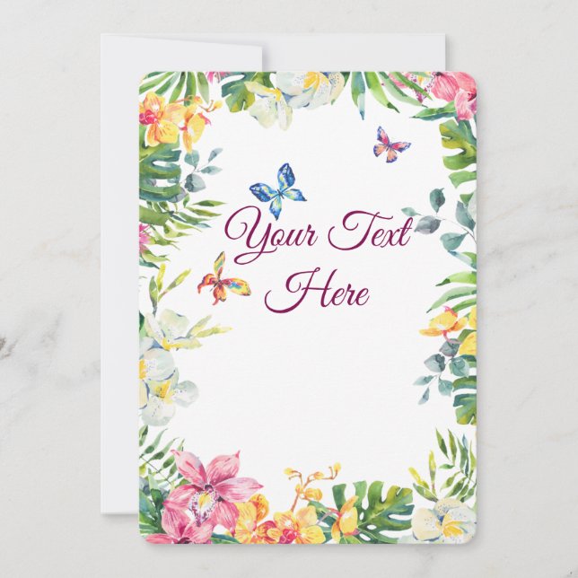 Cartes Pour Fêtes Annuelles Créer votre propre personnalisation (Devant)