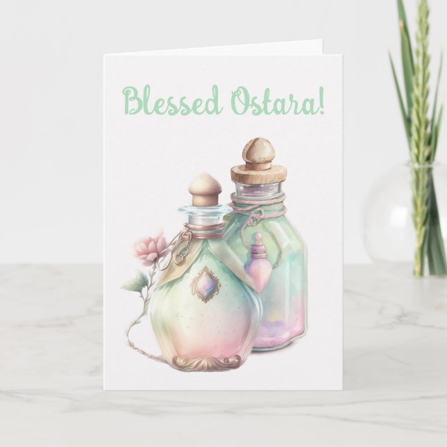 Cartes Pour Fêtes Annuelles Créez vos propres bouteilles de parfum (Devant)