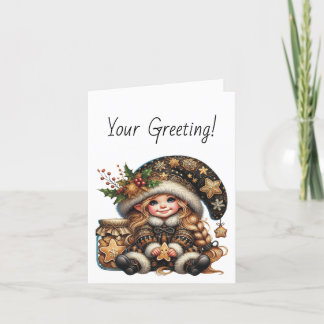 Cartes Pour Fêtes Annuelles Créez vos propres cookies de Noël magiques