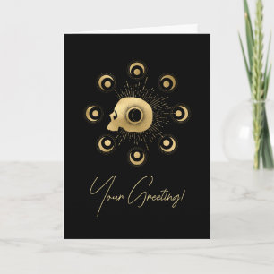 Cartes Pour Fêtes Annuelles Créez votre propre Arcane d'or Force Tarot