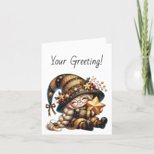 Cartes Pour Fêtes Annuelles Créez votre propre cadeau de Noël magique adorable