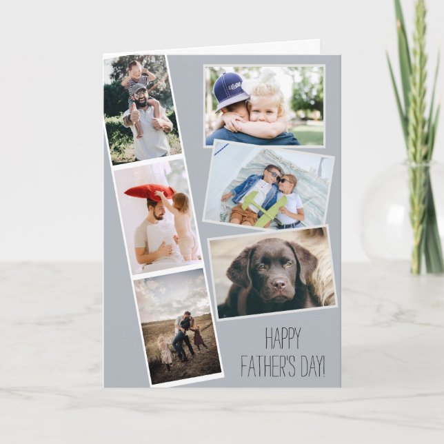 Cartes Pour Fêtes Annuelles Créez votre propre collection de photos | FÊTE DES (Devant)