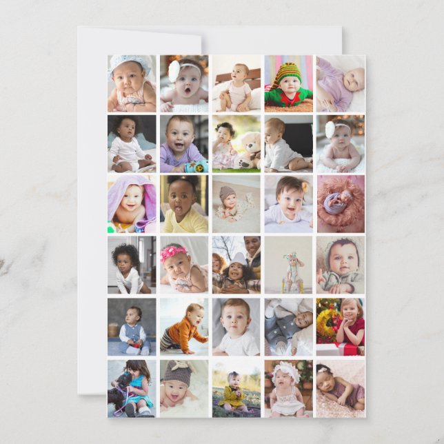 Cartes Pour Fêtes Annuelles Créez votre propre collection photo 30 (Devant)