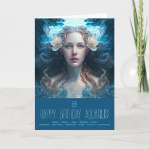 Cartes Pour Fêtes Annuelles Créez votre propre déesse du signe solaire du Vers