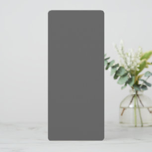 Cartes Pour Fêtes Annuelles Créez votre propre design personnalisé gris foncé
