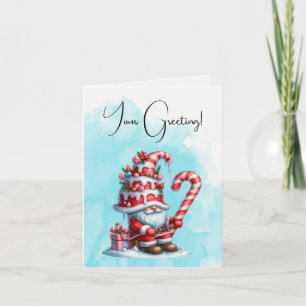 Cartes Pour Fêtes Annuelles Créez Votre Propre Douce Canne à Sucre de Noël Gno