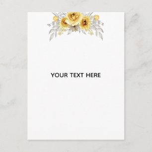 Cartes Pour Fêtes Annuelles Créez Votre Propre Floral